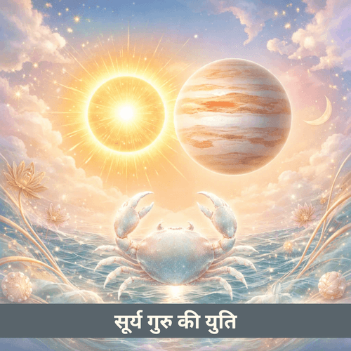 कर्क में सूर्य और बृहस्पति संयोग