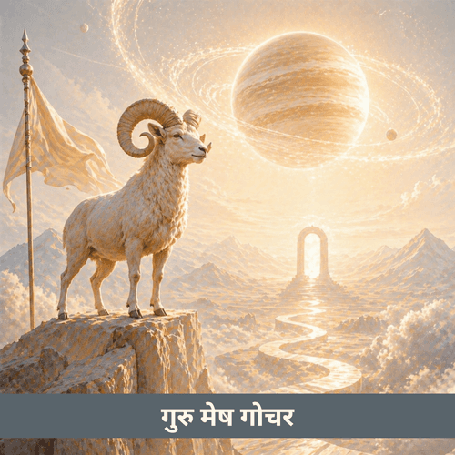 मेष राशि में गुरु का गोचर: नई शुरुआत और नेतृत्व का उदय