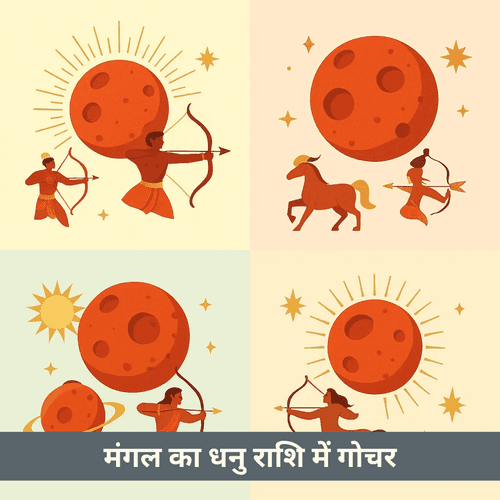 मंगल का धनु राशि में गोचर 2025 में क्या परिणाम देगा