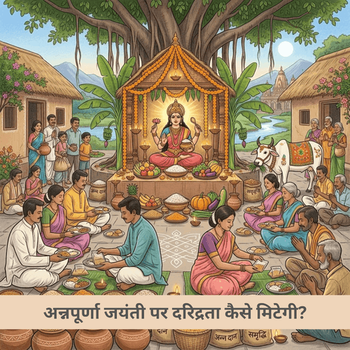 अन्नपूर्णा जयंती पर दरिद्रता कैसे मिटेगी?