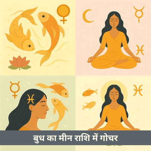 बुध का मीन राशि में गोचर 2025: अंतर्ज्ञान और अंतर्दृष्टि की यात्रा