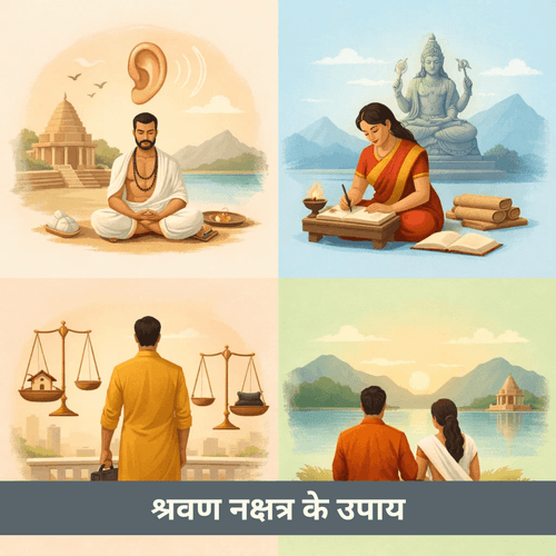 श्रवण नक्षत्र के प्रभावी और कोमल उपाय