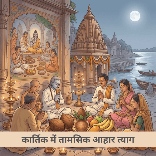 कार्तिक में तामसिक आहार त्याग