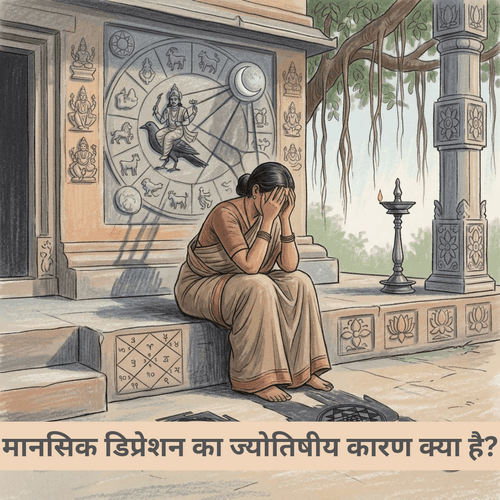 मानसिक डिप्रेशन का ज्योतिषीय कारण क्या है?