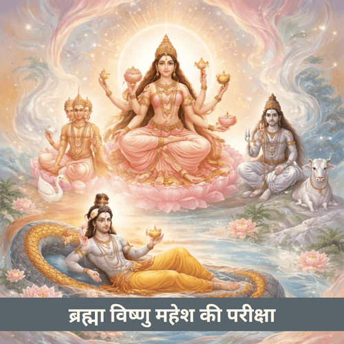 क्या माँ कूष्मांडा ने ब्रह्मा, विष्णु और महेश की परीक्षा ली?