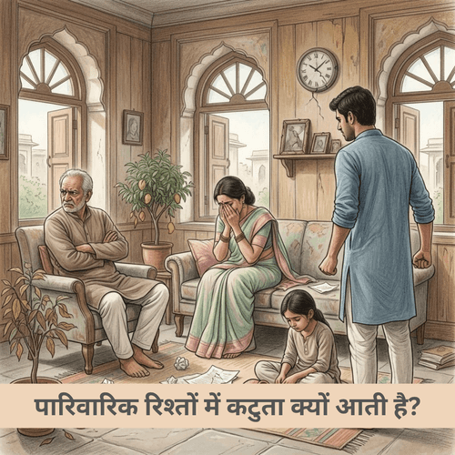 पारिवारिक रिश्तों में कटुता क्यों आती है?
