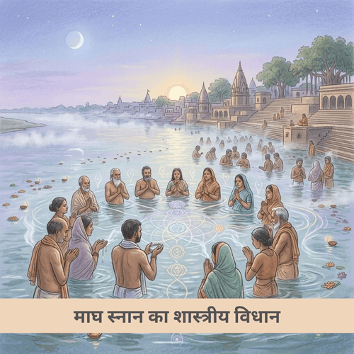 माघ स्नान का शास्त्रीय विधान: 'माघे निमग्नाः सलिले सुशीते' का वैज्ञानिक व तांत्रिक रहस्य