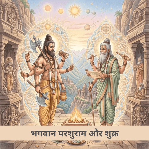 भगवान परशुराम और शुक्र: भार्गव तेज का दिव्य स्वरूप