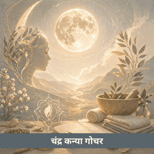 कन्या राशि में चंद्र गोचर: व्यवस्था, जागरूकता और सेवा भाव