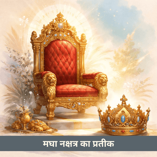 मघा नक्षत्र का राजसिंहासन और मुकुट: पूर्वजों की शक्ति और राजयोग का गूढ़ अर्थ