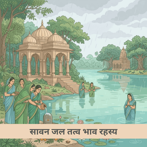 सावन जल तत्व भाव रहस्य