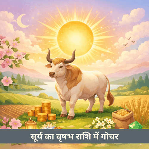 सूर्य का वृषभ राशि में गोचर: 15 मई 2026 से स्थिर विकास