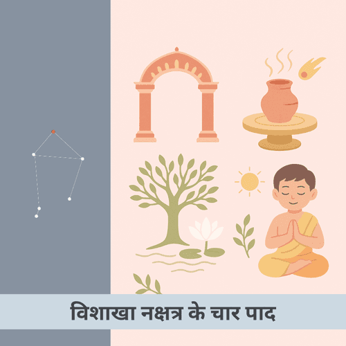 विशाखा नक्षत्र के चार पाद: क्या विभाजन, विजय, विविधता और निरंतर रूपांतरण जीवन को सम्पूर्णता के द्वार तक पहुंचाते हैं?