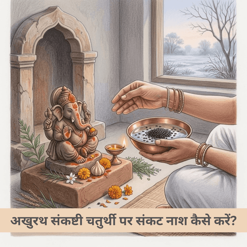 अखुरथ संकष्टी चतुर्थी पर संकट नाश कैसे करें?