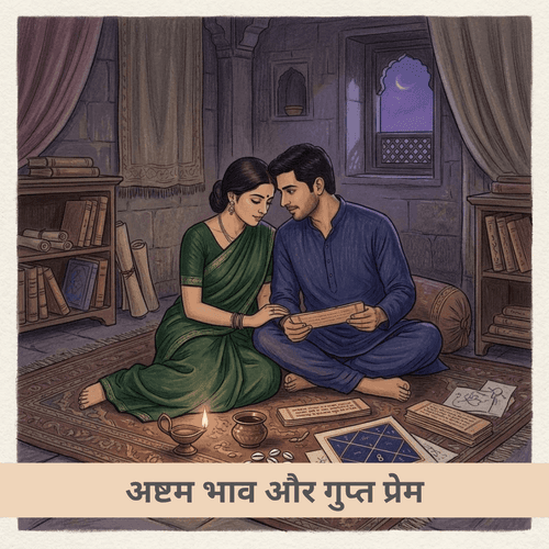 अष्टम भाव और गुप्त प्रेम का सत्य