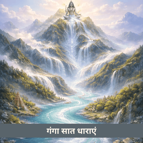 गंगा की सात धाराएँ: दिव्य प्रवाह के सात आयाम