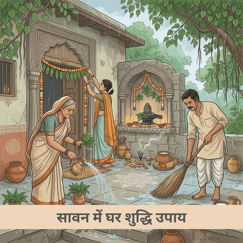 सावन में घर शुद्धि उपाय