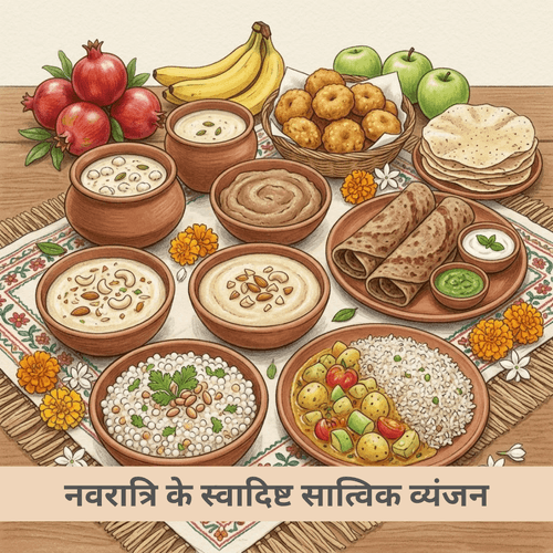 नवरात्रि के स्वादिष्ट सात्विक व्यंजन