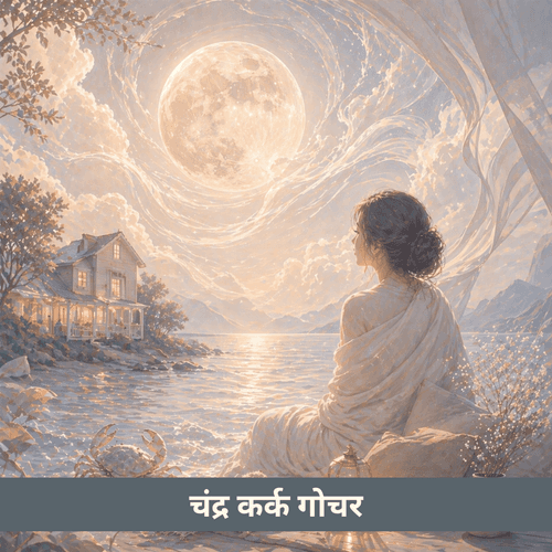 कर्क राशि में चंद्र गोचर: भावनात्मक गहराई और आंतरिक शांति