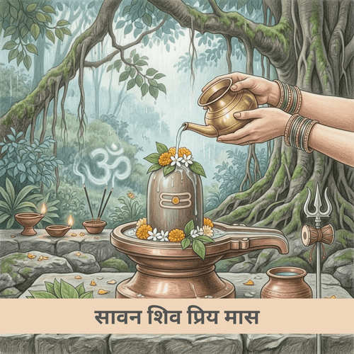 सावन शिव प्रिय मास