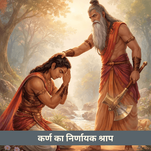 परशुराम का कर्ण को दिया गया श्राप: सत्य, छिपाव और महाभारत में भाग्य का मोड़