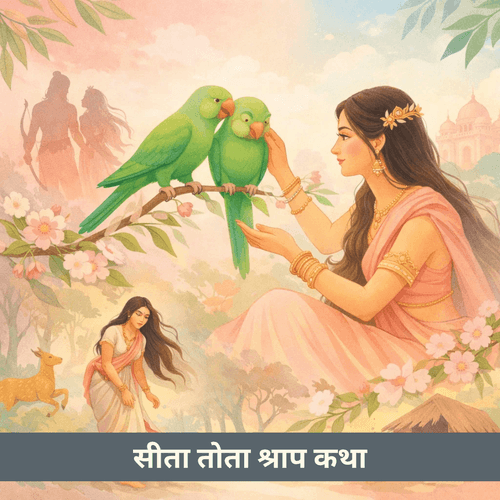 क्या तोते ने सीता को वनवास का श्राप दिया: एक मासूम क्षण जिसने भविष्य बदला