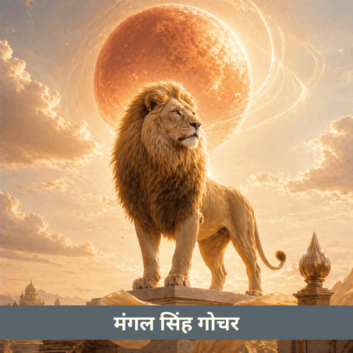 सिंह राशि में मंगल गोचर: नेतृत्व, राजसी व्यक्तित्व और प्रभावशाली उपस्थिति