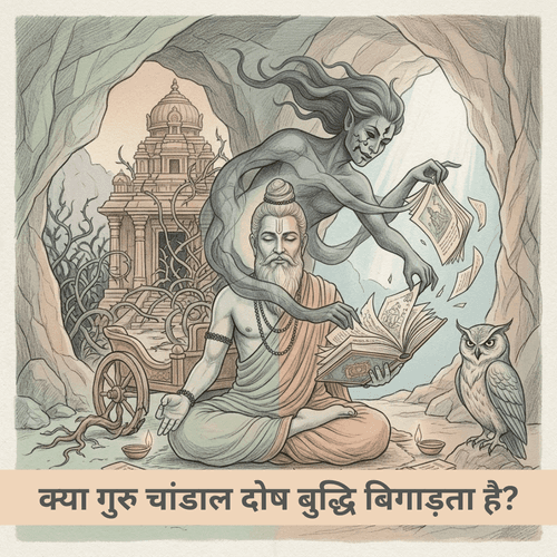क्या गुरु चांडाल दोष बुद्धि बिगाड़ता है?