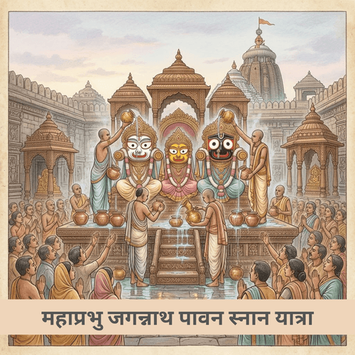 महाप्रभु जगन्नाथ पावन स्नान यात्रा रहस्य