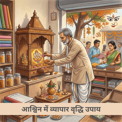 आश्विन में व्यापार वृद्धि उपाय