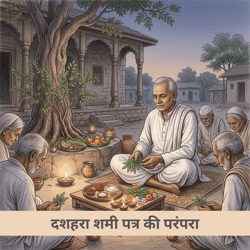 दशहरा शमी पत्र की परंपरा
