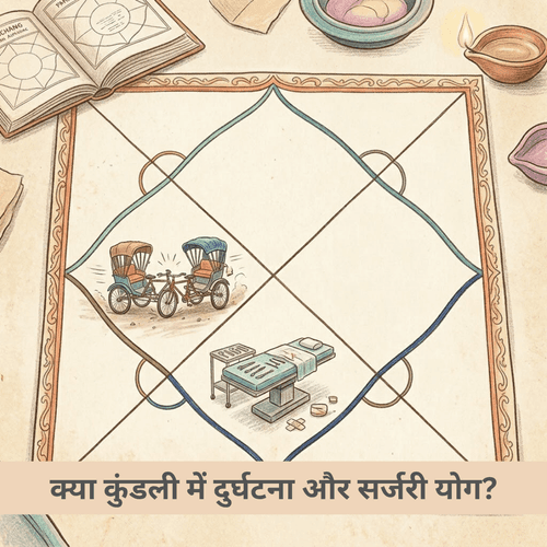 क्या कुंडली में दुर्घटना और सर्जरी योग?