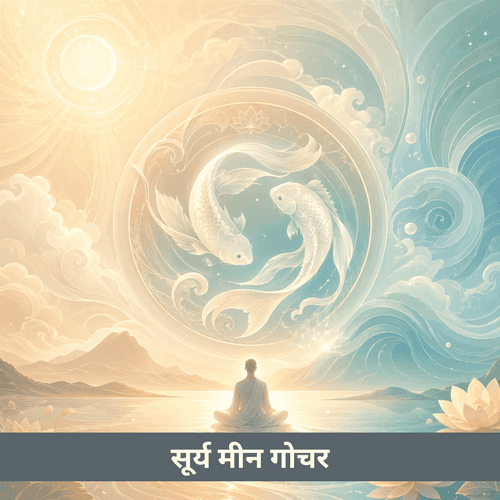 सूर्य का मीन राशि में गोचर: आध्यात्मिकता और आंतरिक शांति का समय