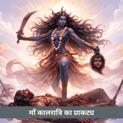 माँ कालरात्रि का प्राकट्य और चंड मुंड का अंत