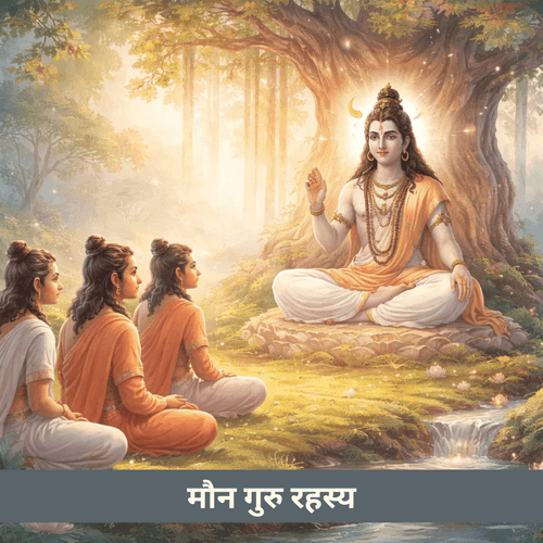 दक्षिणामूर्ति और ब्रह्मा के पुत्र: मौन उपदेश की शक्ति