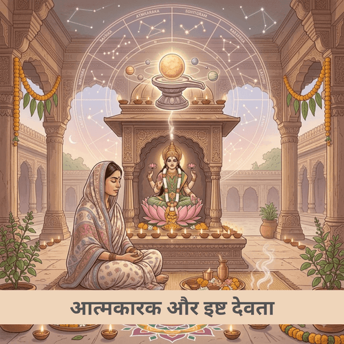 आत्मकारक और इष्ट देवता