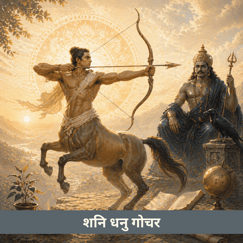 धनु राशि में शनि गोचर: आस्था की परीक्षा और सत्य की खोज