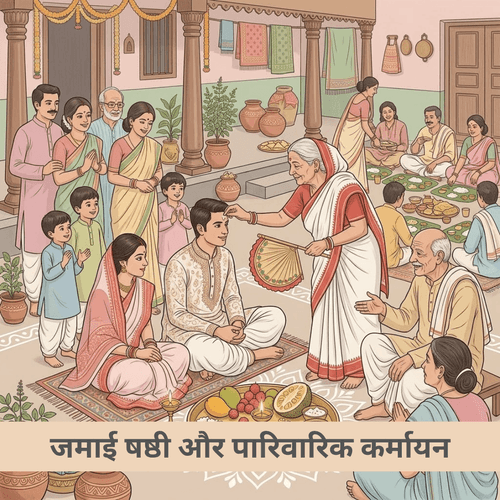 जमाई षष्ठी और पारिवारिक कर्मायन