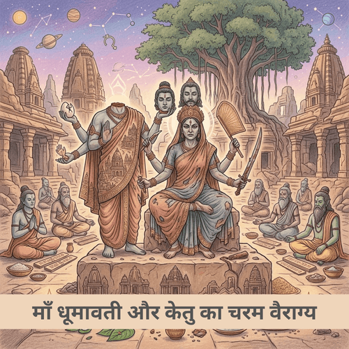 माँ धूमावती और केतु का चरम वैराग्य