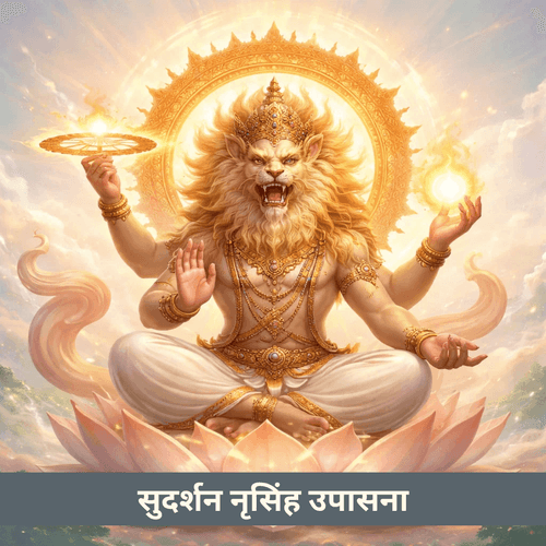 सुदर्शन नरसिंह: शीघ्र फल देने वाला रूप