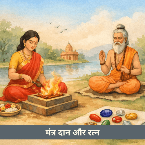 वैदिक उपचार अशुभ दशा के लिए: मंत्र दान और रत्न