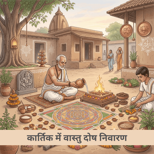 कार्तिक में वास्तु दोष निवारण