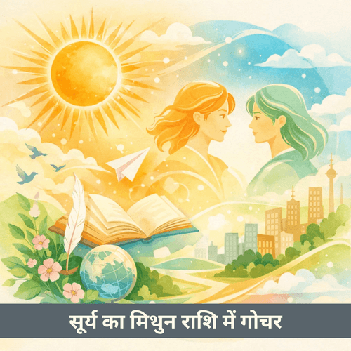 सूर्य का मिथुन राशि में गोचर: 15 जून 2026 से वायु परिवर्तन