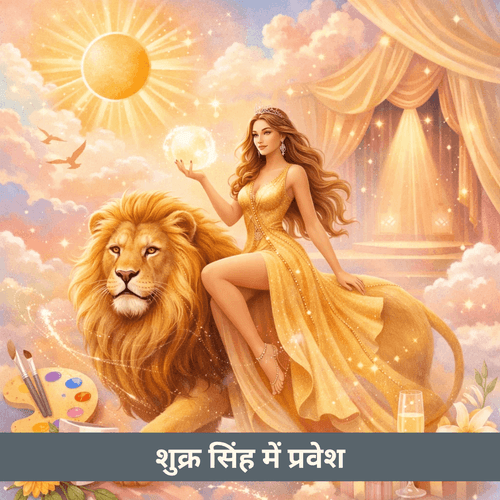 शुक्र का सिंह राशि में गोचर जुलाई 2026