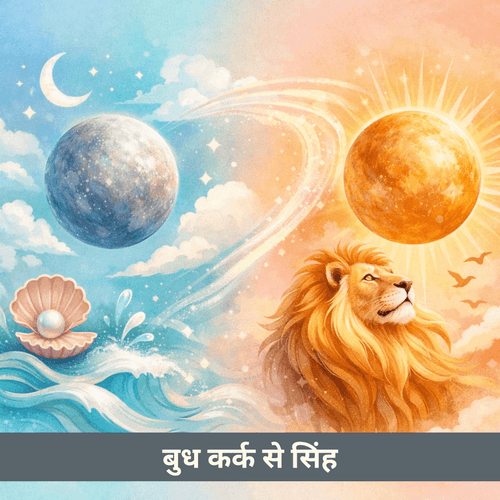 बुध का कर्क और सिंह राशि में गोचर अगस्त 2026