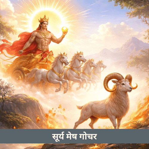 मेष राशि में सूर्य का गोचर: सफलता और नई ऊर्जा का उदय