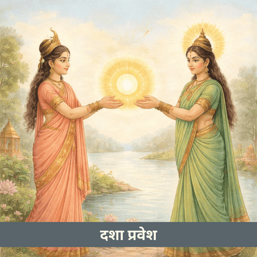 दशा प्रवेश - जब एक ग्रह दूसरे को शक्ति सौंपता है