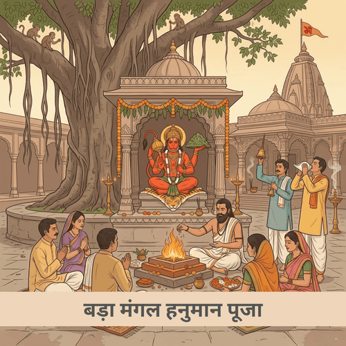बड़ा मंगल हनुमान पूजा विशेष संयोग
