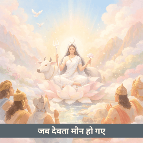 महागौरी के सामने देवता क्यों मौन हो गए जब शांति युद्ध से अधिक शक्तिशाली बनी
