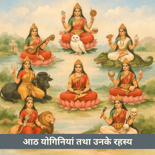 आठ योगिनियां तथा उनके रहस्य: मंगला से संकट तक